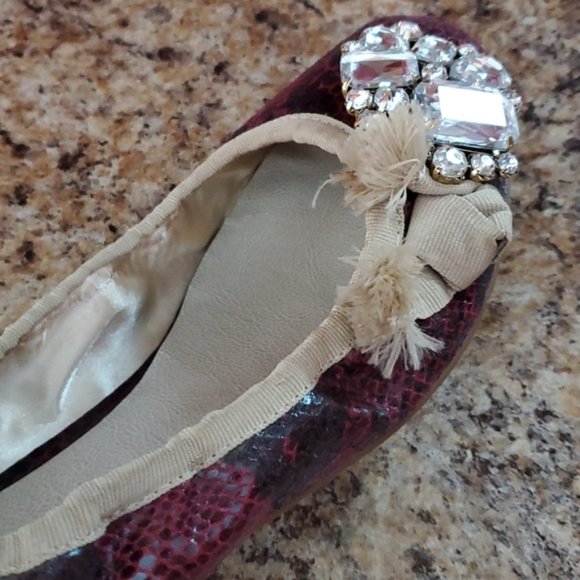 🖤Mia🖤 jeweled flats, size 8 - Picture 9 of 9